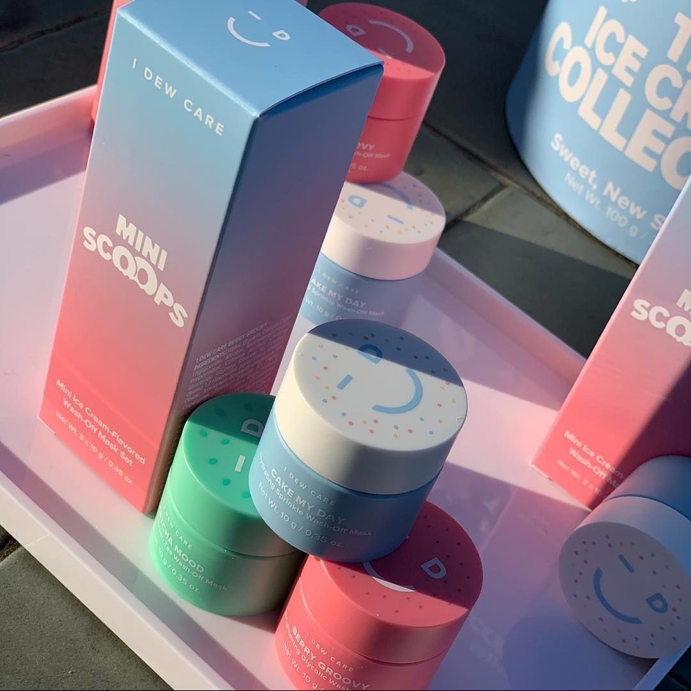 I Dew Care face mask trio